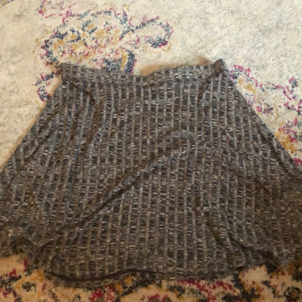 High waisted skirt